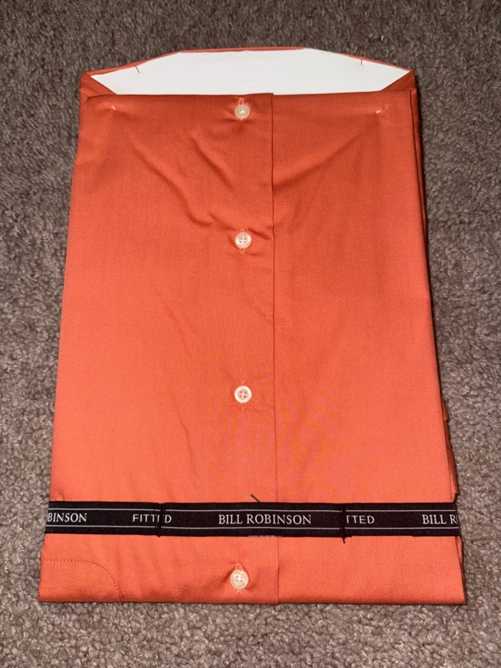 Bill Robinson Dress Shirt Medium NWT - Picture 7 of 7